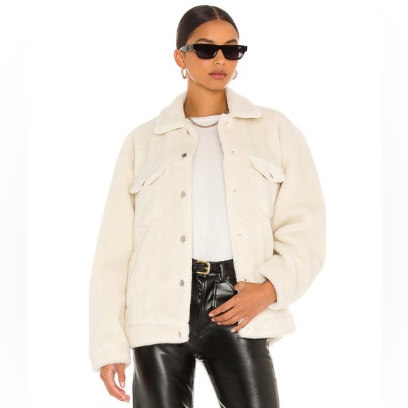 Anine Bing Jackets & Blazers - Anine Bing faux shearling‎ oversized bomber jacket apres ski cabincore teddy